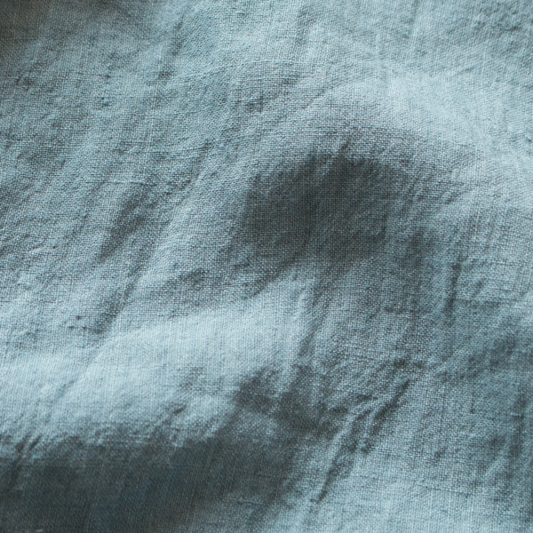 肌に心地よい強撚ウォッシュリネン(BLUE) 肌に心地よい強撚ウォッシュリネン(BLUE)