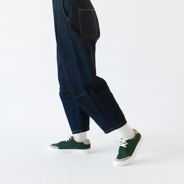 レディース スニーカー Three Green