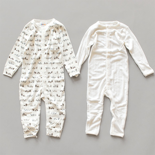 長袖ロンパース2PC セット