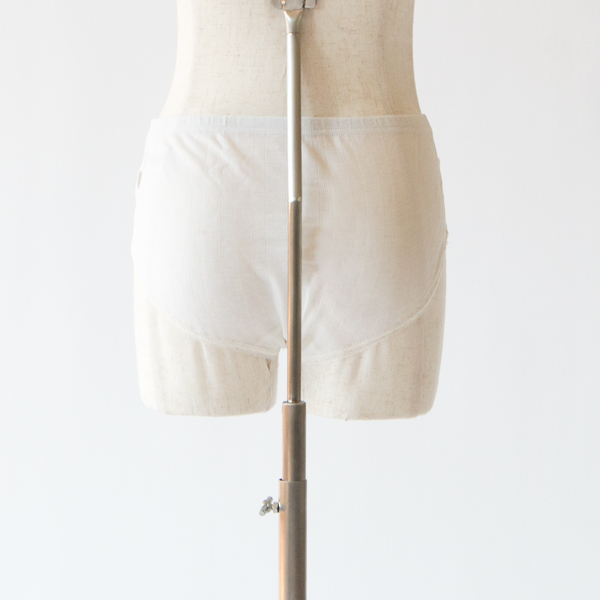 ウール・シルク レディースショーツ(WHITE)
