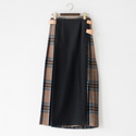  別注 TWEED KILT LONG (91cm)  BLACK&amp;CONOR PASS