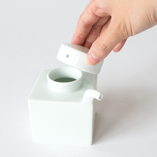 3点コンディメントセット（木台付）／白山陶器 （はくさんとうき