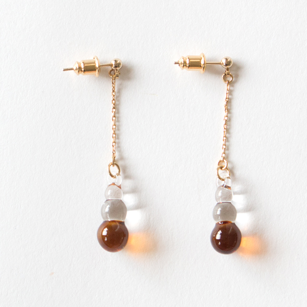 tsuranaJeweki 透漆 ピアス