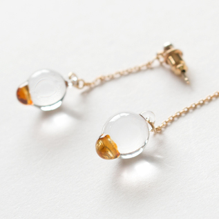 Jeweki 透漆 ピアス／hyakushiki（百色）｜愛着を持ってずっと使いたい