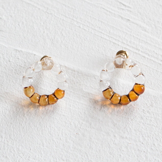 Jeweki 透漆 ピアス／hyakushiki（百色）｜愛着を持ってずっと使いたい