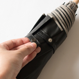 メンズ 晴雨兼用折りたたみ傘 シャンブレーシェード／KOMIYA（コミヤ