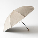 メンズ　晴雨兼用折りたたみ傘　シャンブレーシェード