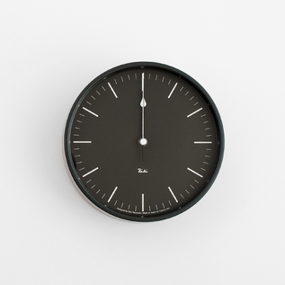 【最終値下】 リキクロック RIKI CLOCK M 時計 渡辺力 電波時計 リキスチールクロック 数字なし ／渡辺力 （わたなべりき