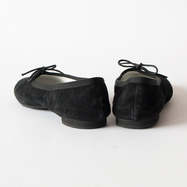 TRAVEL SHOES シルキースエードバレエシューズ TR-009SK BLACK