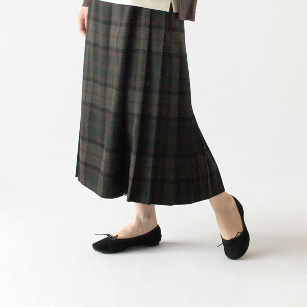 TRAVEL SHOES シルキースエードバレエシューズ TR-009SK BLACK