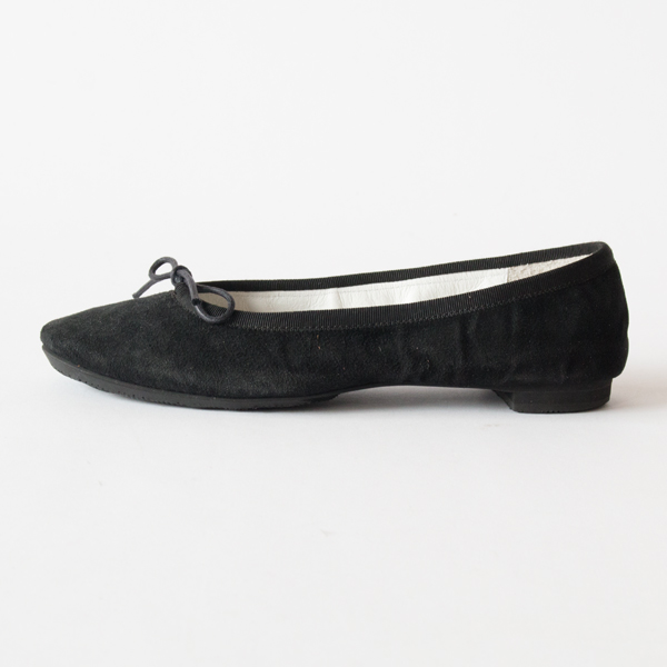 TRAVEL SHOES シルキースエードバレエシューズ TR-009SK BLACK