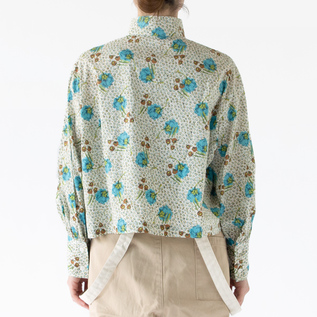 LIBERTY STAND COLLAR SHIRT(WHITE・身長162cm) LIBERTY STAND COLLAR SHIRT(WHITE・身長162cm)