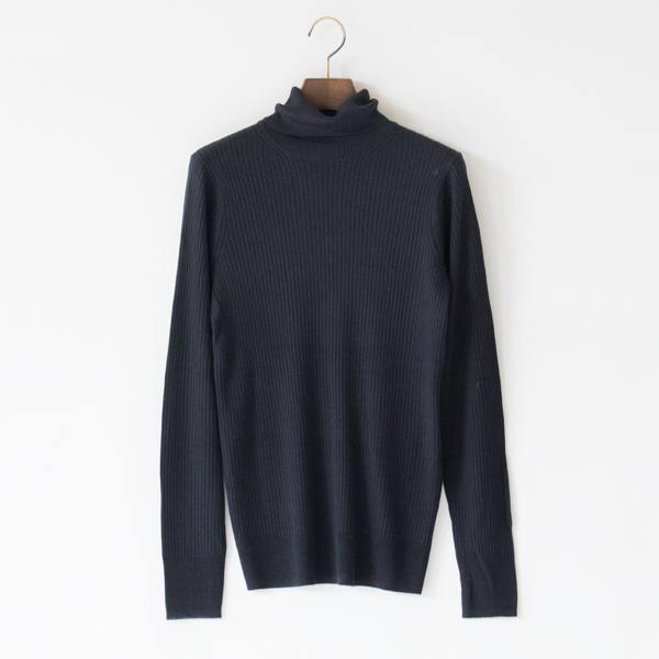 シルクカシミヤ ハイネックニットプルオーバー(B .NAVY) シルクカシミヤ ハイネックニットプルオーバー(B .NAVY)