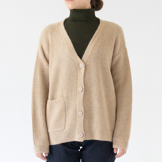 ロイヤルアルパカ Vネックニットカーディガン／C.T.plage（シーティー