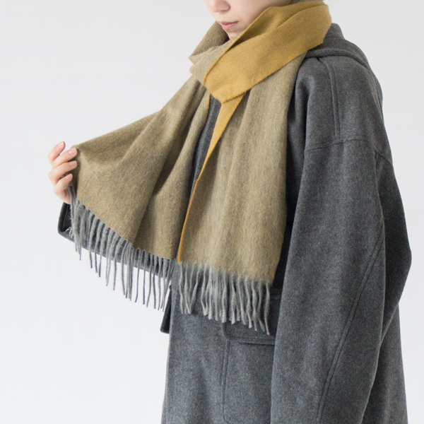 身長：162cm (Flannel×French Gold Reversible)
