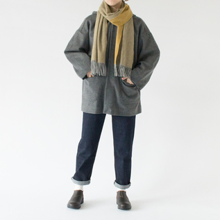 身長：162cm (Flannel×French Gold Reversible)