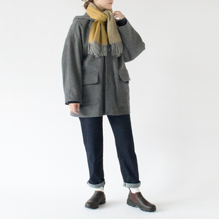 身長：162cm (Flannel×French Gold Reversible)