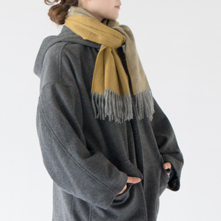 身長：162cm (Flannel×French Gold Reversible)