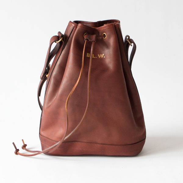 LEATHER WANDER PURSE BAG(CAMEL)