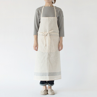 リネンウィンドウチェックエプロン/ALDIN(アルディン)|愛着を持っ リネンウィンドウチェックエプロン/ALDIN(アルディン)|愛着を持っ