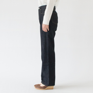 Jade UP120301 12ozセルヴィッチストレートデニム OW／URVIN