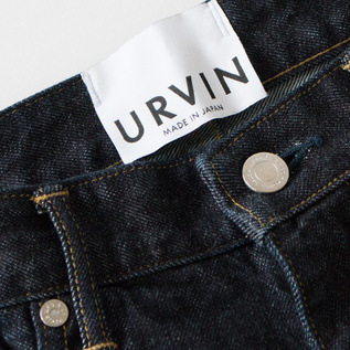 URVINのパッチやブランドタグもポイントに URVINのパッチやブランドタグもポイントに