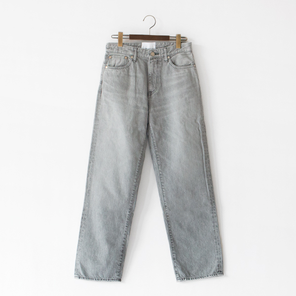 Jade UP120301 12ozセルヴィッチストレートデニム GRY Jade UP120301 12ozセルヴィッチストレートデニム GRY