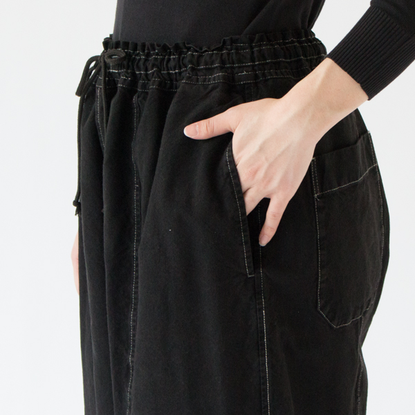 ポケット付き(BLACK)