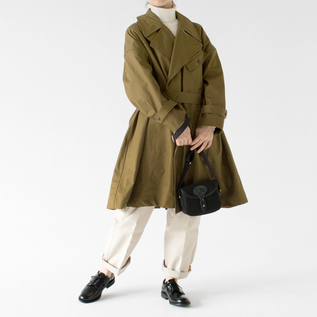 863 新品 五大陸 ギャバジンモーターサイクルコート トレンチコート M 863 新品 五大陸 ギャバジンモーターサイクルコート トレンチ