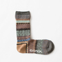 WOMEN FAIRISLE CREW SOX