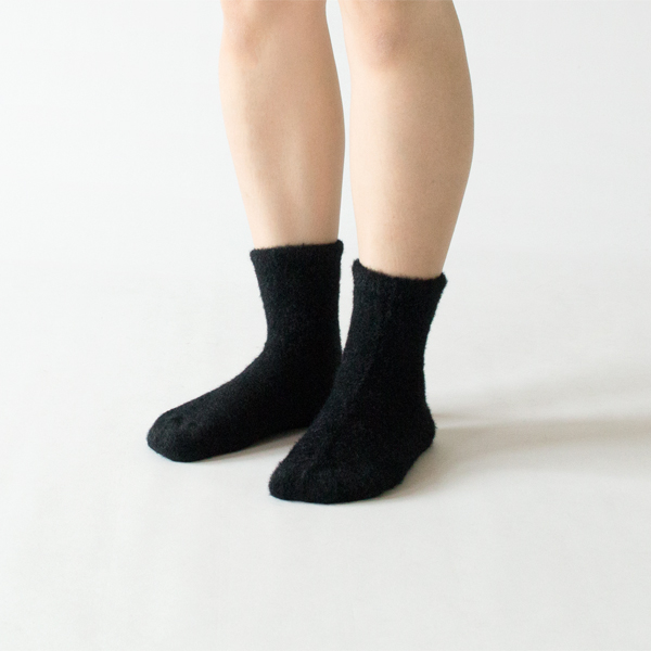 ファーモール・ミッド レディースソックス(ブラック) ファーモール・ミッド レディースソックス(ブラック)