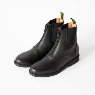 FRONT ZIP SIDE GORE BOOTS