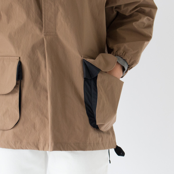 マチ付きのポケット(BROWN)