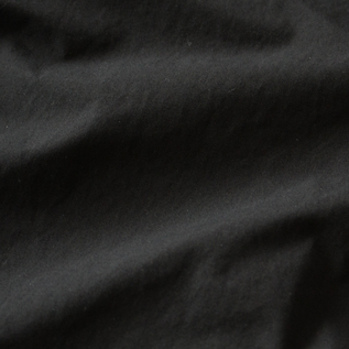 パリッとした手触りのへたれない生地(BLACK) パリッとした手触りのへたれない生地(BLACK)