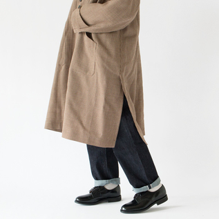 深めのサイドベンツ(BROWN)