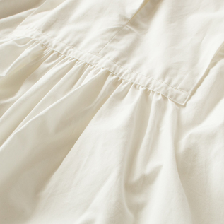 コットンのハリとシルクのしっとり感が合わさった気持ちよさ(WHITE) コットンのハリとシルクのしっとり感が合わさった気持ちよさ(WHITE)