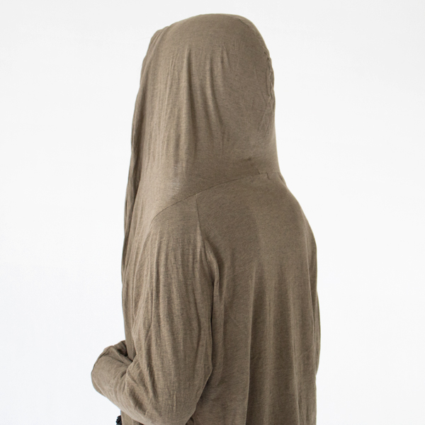 フードは前端からの続きで作られています(OLIVE) フードは前端からの続きで作られています(OLIVE)