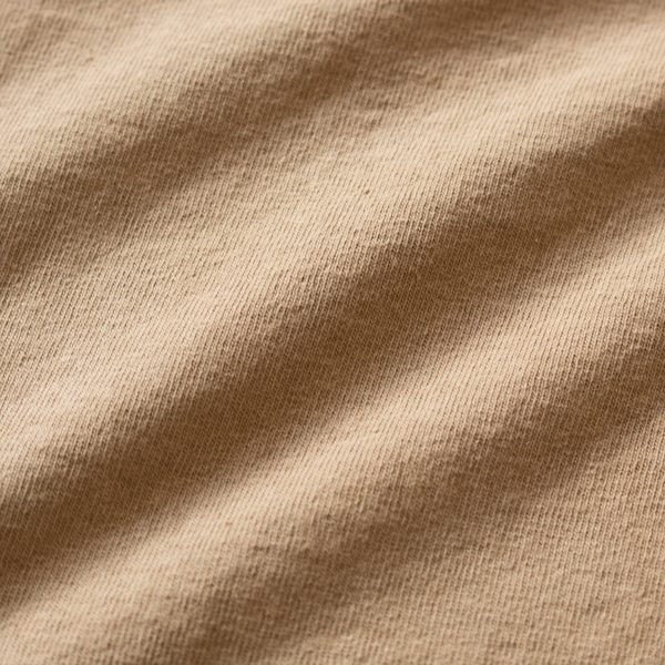 USAコットンのさらっとした肌触り(KHAKI)