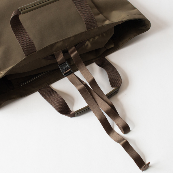 自転車での落下防止に役立つストラップつき(B TOTE S) 自転車での落下防止に役立つストラップつき(B TOTE S)