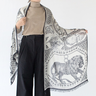 ウールストール BAROCCO／INOUI EDITIONS（イヌイ エディションズ