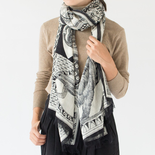 ウールストール BAROCCO／INOUI EDITIONS（イヌイ エディションズ