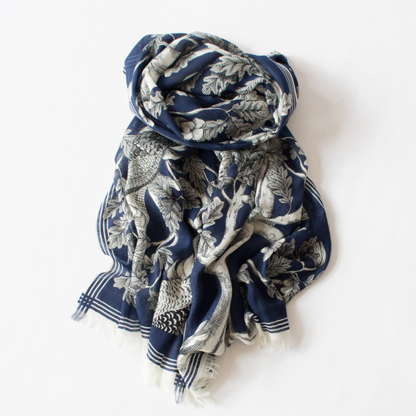 ウールストール　ARCHIMEDE (NAVY)