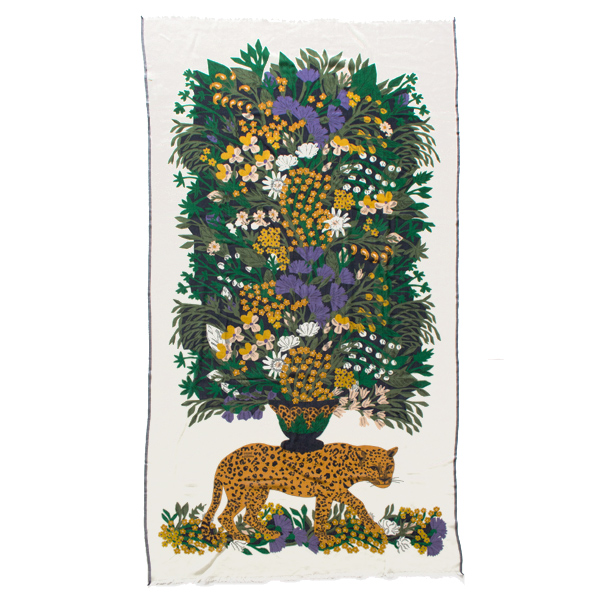 彩り豊かなウールストール BLOOM(FOREST) 彩り豊かなウールストール BLOOM(FOREST)