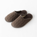 ウールスリッパ STELLA TRECCIA MARRONE