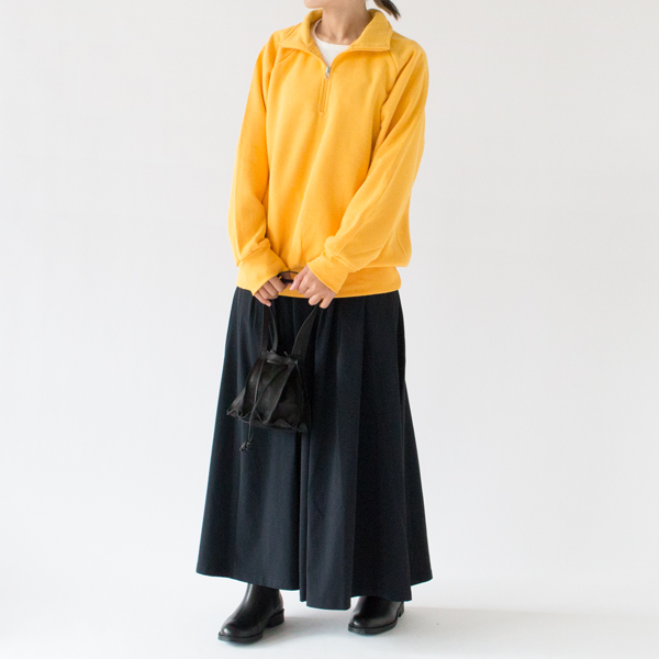 ハーフジップジャージトップ GIALLO-S(身長163cm)