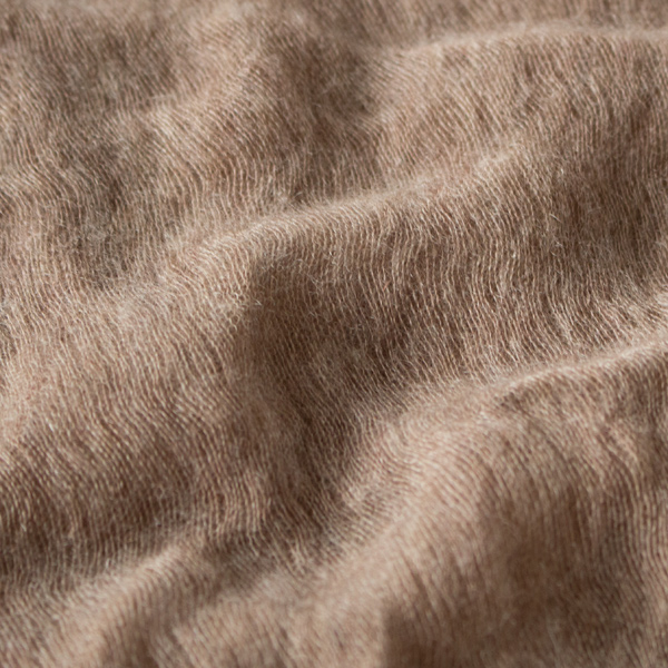 雲のようなカシミヤの柔らかな手触り(BEIGE)