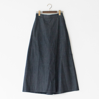 6oz ツイルピマデニム カフェパンツ(BLUE) 6oz ツイルピマデニム カフェパンツ(BLUE)