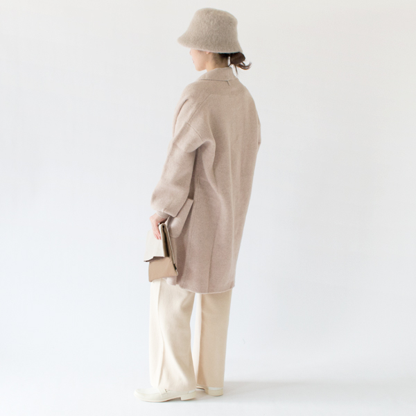 抜け感を出したいときに、あえて被ってみるのもおすすめです(身長162cm・BEIGE) 抜け感を出したいときに、あえて被ってみるのもおすすめです(身長162cm・BEIGE)