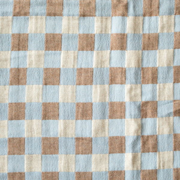 メリノミックスブランケット POPPY(BLUE)