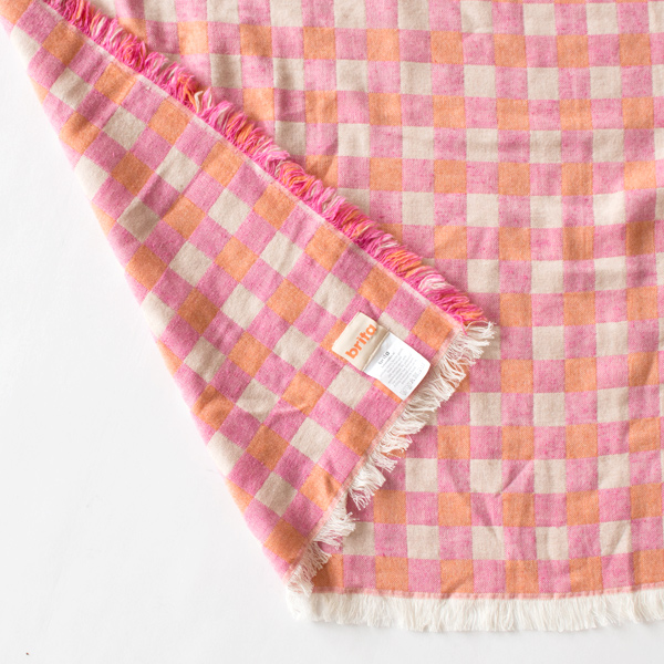 メリノミックスブランケット POPPY(PINK)